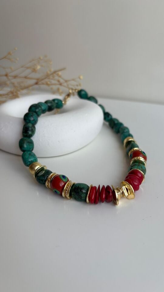 Green Bloom özel seri kolye