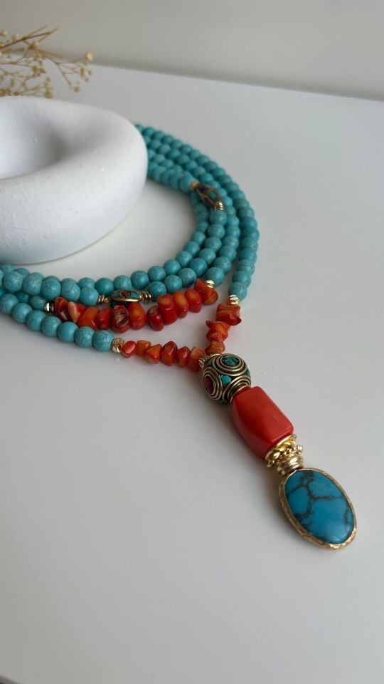 Halikarnas özel seri kolye