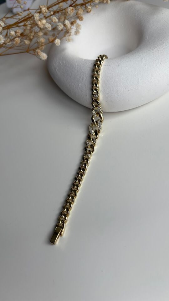 Gold shine bileklik