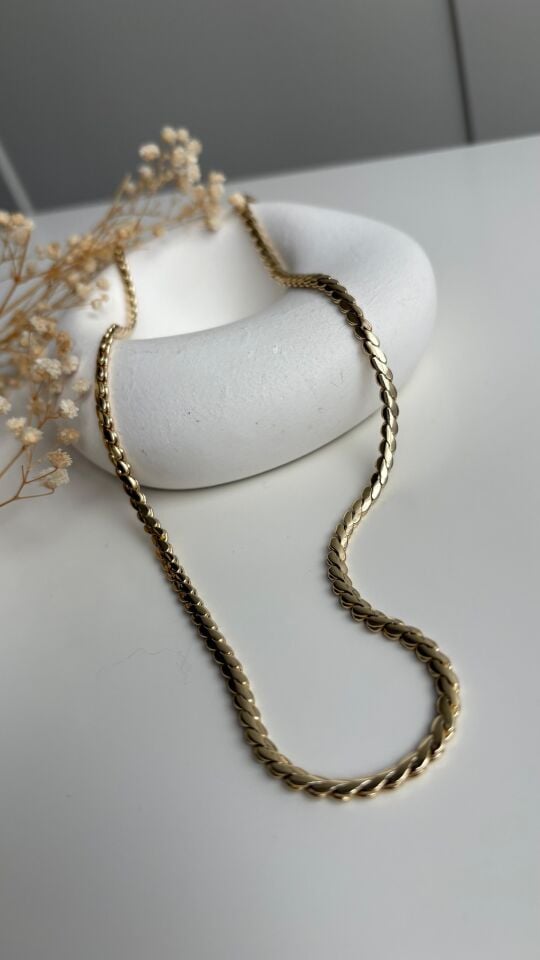 Sarmal 14k kolye
