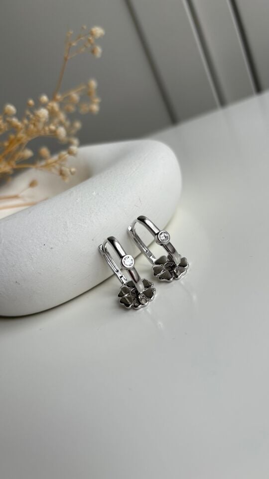 Göçmen silver s küpe