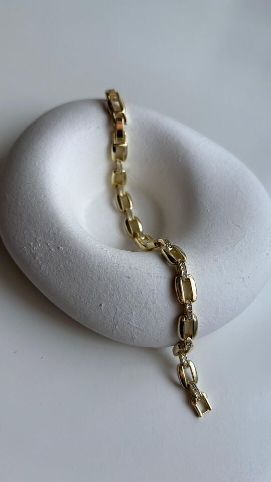 Aurex 14 K gold bileklik