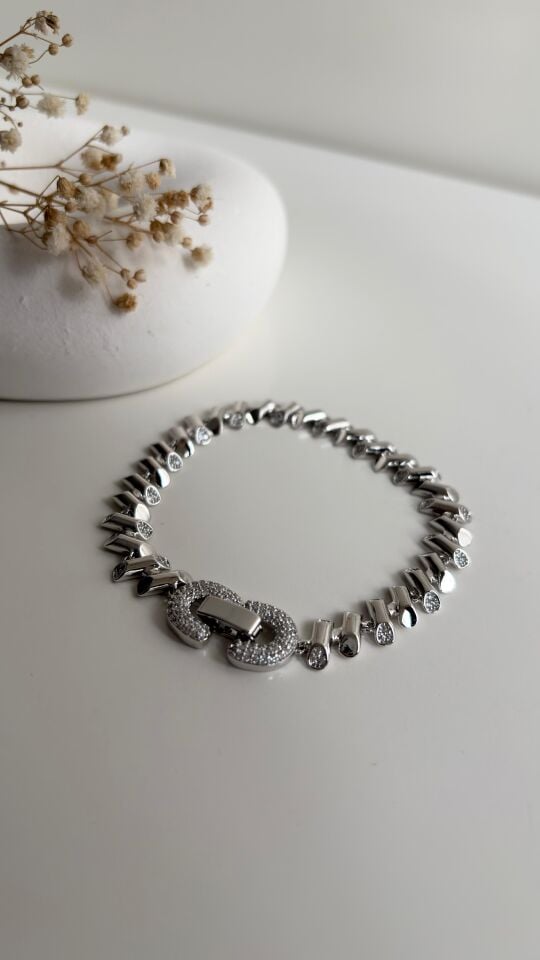 GlowPoint silver bileklik