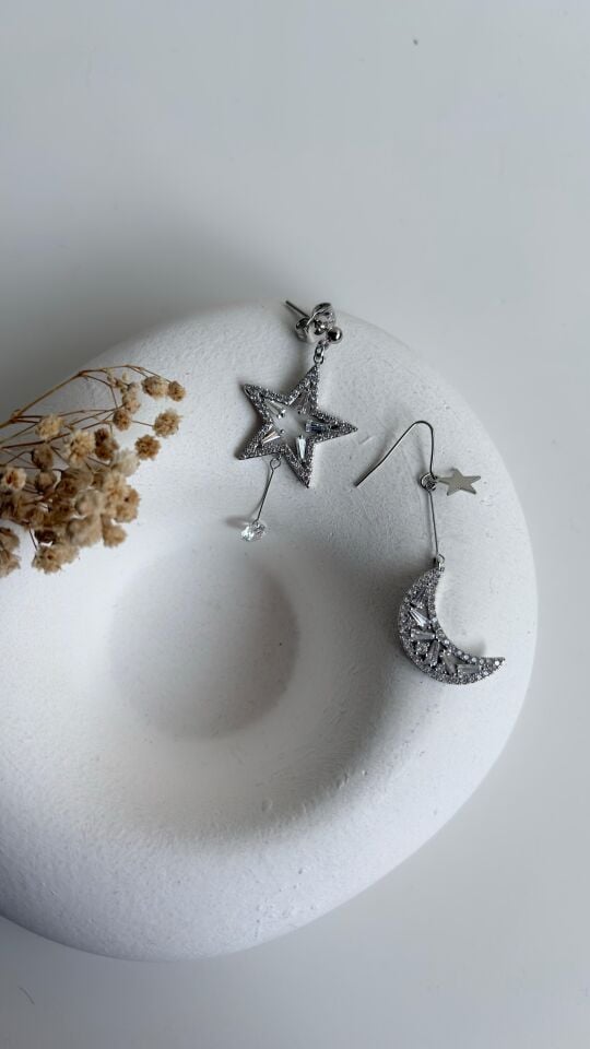 Moon&Star Küpe