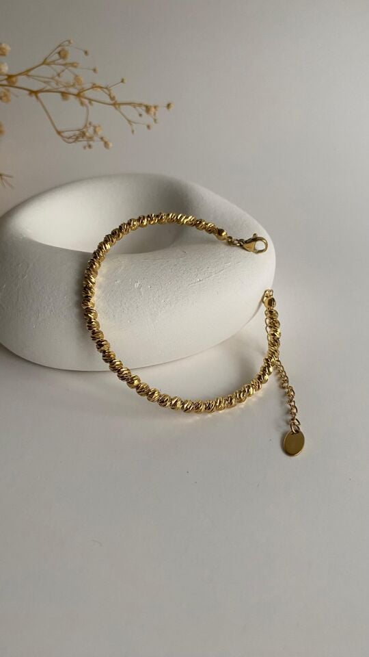 Gold çelik dorika bileklik
