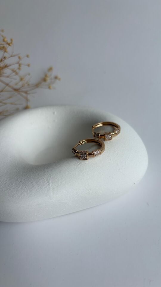 Rose gold Daylight küpe