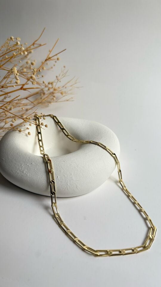 Camelia 14 K gold kolye
